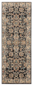 United Weavers Marrakesh Brown Runner 6 to 9 ft Olefin Carpet 124292