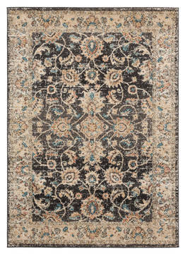 United Weavers Marrakesh Brown Rectangle 7x10 ft Olefin Carpet 124295