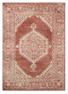 United Weavers Marrakesh Red Rectangle 5x7 ft Olefin Carpet 124307