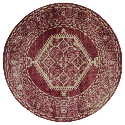 United Weavers Marrakesh Red Round 70 X 70 Area Rug 3801 30333 88R 806-124308 Image 0