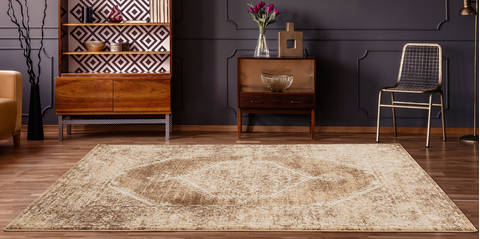 United Weavers Marrakesh Brown 50 X 70 Area Rug 3801 30352 58 806-124314 Image 1
