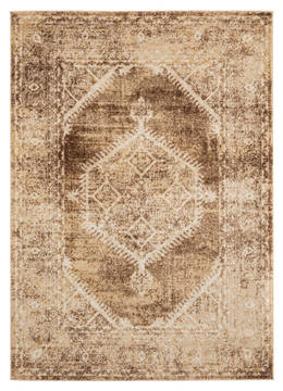 United Weavers Marrakesh Brown Rectangle 5x7 ft Olefin Carpet 124314