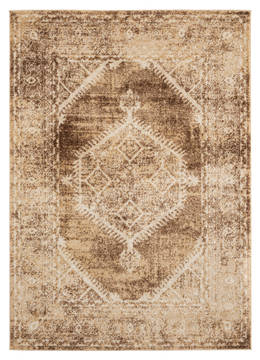 United Weavers Marrakesh Brown Rectangle 7x10 ft Olefin Carpet 124316