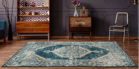 United Weavers Marrakesh Blue 10 X 30 Area Rug 3801 30362 24 806-124326 Image 1