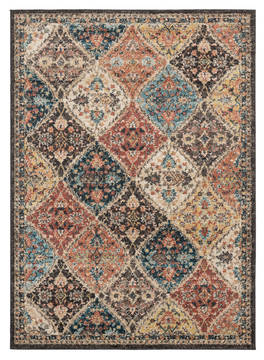 United Weavers Marrakesh Multicolor Rectangle 1x2 ft Olefin Carpet 124333