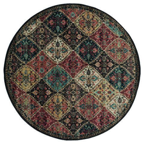 United Weavers Marrakesh Multicolor Round 70 X 70 Area Rug 3801 30475 88R 806-124336 Image 0