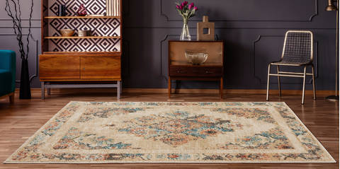 United Weavers Marrakesh Beige Round 70 X 70 Area Rug 3801 30590 88R 806-124350 Image 1
