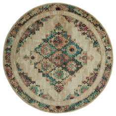 United Weavers Marrakesh Beige Round 7'0" X 7'0" Area Rug 3801 30590 88R 806-124350