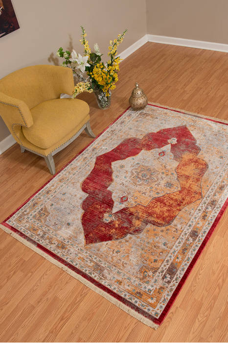 United Weavers Monaco Red 50 X 70 Area Rug 1950 10535 69 806-124493 Image 1