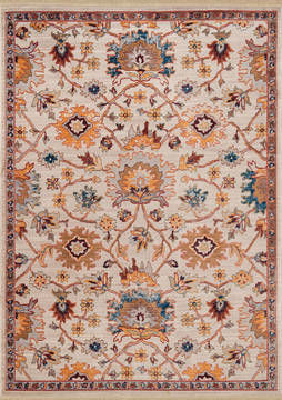 United Weavers Monaco Beige Rectangle 1x2 ft Polyester Carpet 124497