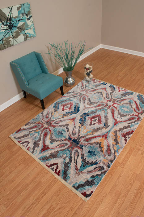 United Weavers Monaco Multicolor 90 X 130 Area Rug 1950 10875 1013 806-124516 Image 1