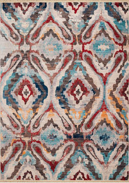 United Weavers Monaco Multicolor Rectangle 9x13 ft Polyester Carpet 124516