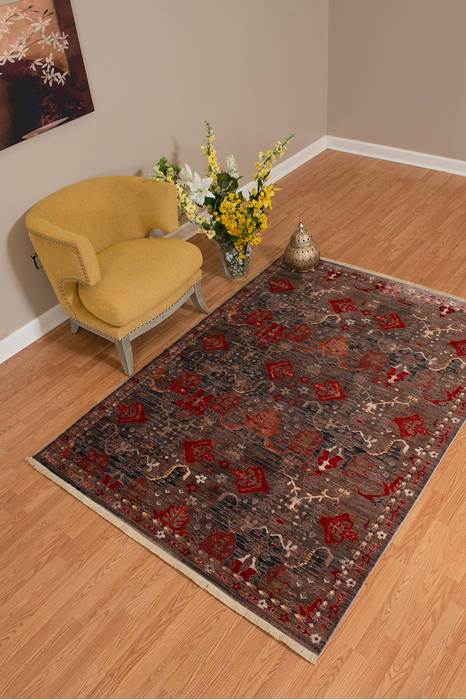 United Weavers Monaco Red 70 X 100 Area Rug 1950 10935 912 806-124522 Image 1
