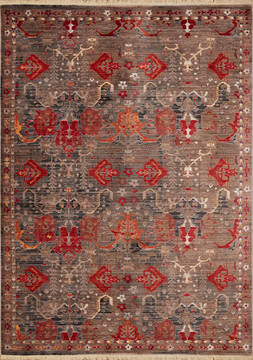 United Weavers Monaco Red Rectangle 9x13 ft Polyester Carpet 124523