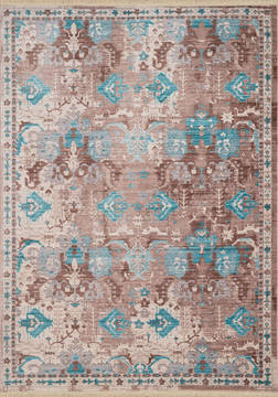 United Weavers Monaco Blue Rectangle 1x2 ft Polyester Carpet 124532