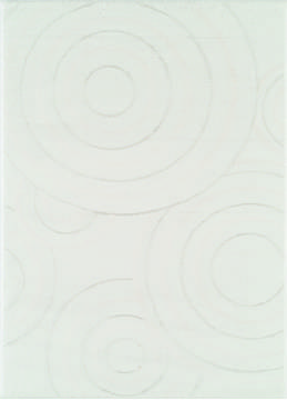 United Weavers Mystique White Rectangle 5x7 ft Polyester Carpet 124556