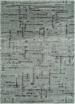 United Weavers Mystique Grey Rectangle 1x2 ft Polyester Carpet 124562