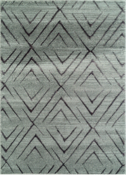 United Weavers Mystique Grey Runner 6 to 9 ft Polyester Carpet 124587