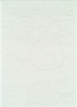 United Weavers Mystique White Runner 6 to 9 ft Polyester Carpet 124603