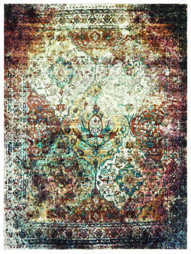 United Weavers Panama Jack Bohemian Multicolor Rectangle 5x7 ft Olefin Carpet 124631