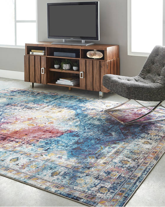 United Weavers Panama Jack Bohemian Blue 50 X 70 Area Rug 1831 30863 58 806-124640 Image 1