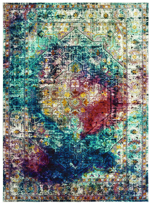 United Weavers Panama Jack Bohemian Blue 50 X 70 Area Rug 1831 30863 58 806-124640 Image 0