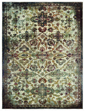 United Weavers Panama Jack Bohemian Beige Rectangle 7x10 ft Olefin Carpet 124644