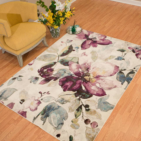 United Weavers Rhapsody Multicolor 90 X 130 Area Rug 1830 30475 1013 806-124736 Image 1