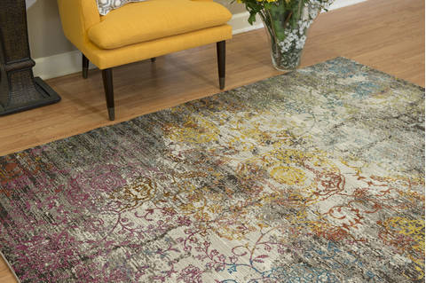 United Weavers Rhapsody Multicolor 90 X 130 Area Rug 1830 30775 1013 806-124739 Image 1