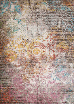 United Weavers Rhapsody Multicolor Rectangle 9x13 ft Olefin Carpet 124739