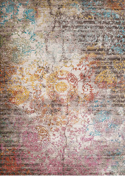 United Weavers Rhapsody Multicolor Rectangle 9x13 ft Olefin Carpet 124739