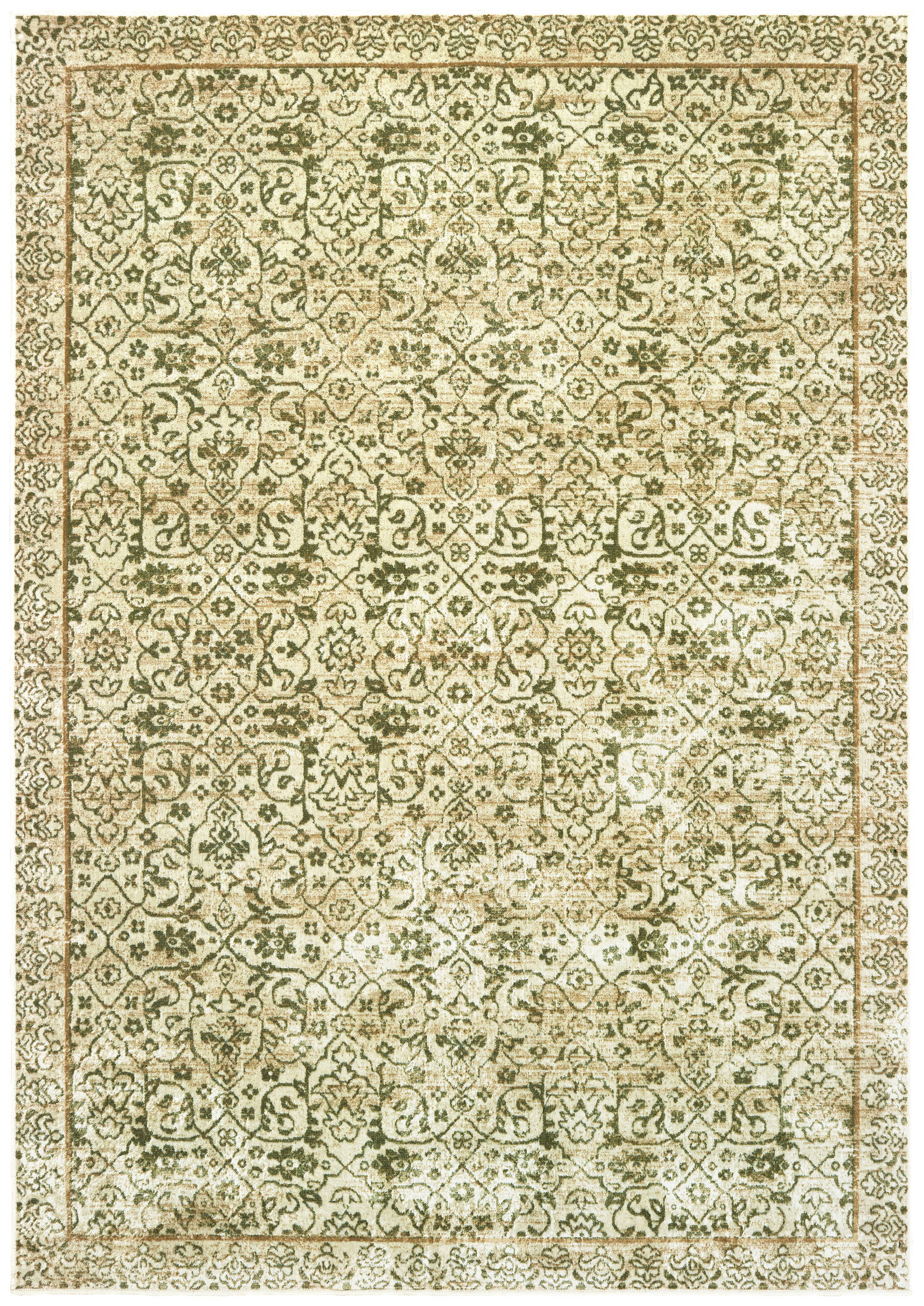 United Weavers Royalton Green Runner 6 To 9 Ft Viscose Carpet 124806 Sku 124806