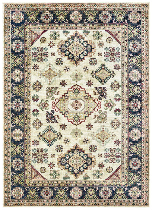 United Weavers Royalton White 10 X 30 Area Rug 853 10715 24 806-124861 Image 0