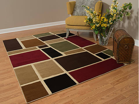 United Weavers Studio Multicolor Runner 10 X 70 Area Rug 710 01475 28 806-125042 Image 3