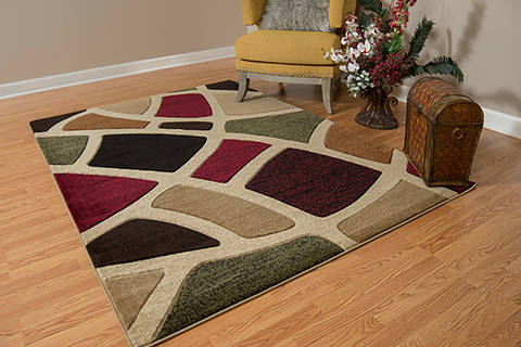 United Weavers Studio Multicolor 50 X 70 Area Rug 710 01575 58 806-125055 Image 3