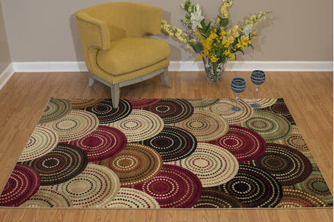 United Weavers Studio Multicolor Runner 10 X 70 Area Rug 710 01675 28 806-125058 Image 3