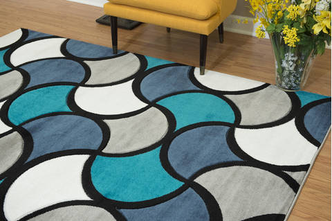 United Weavers Studio Blue 10 X 30 Area Rug 710 01761 24 806-125065 Image 3