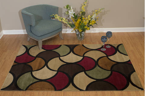 United Weavers Studio Multicolor Runner 10 X 70 Area Rug 710 01775 28 806-125070 Image 3