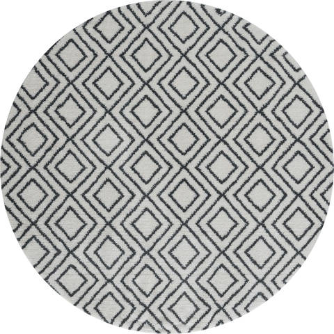 United Weavers Tranquility White Round 70 X 70 Area Rug 1840 20099 88R 806-125128 Image 0