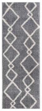 United Weavers Tranquility Grey Runner 2'0" X 7'0" Area Rug 1840 20272 28E 806-125149