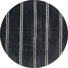 United Weavers Tranquility Grey Round 7'0" X 7'0" Area Rug 1840 20377 88R 806-125176