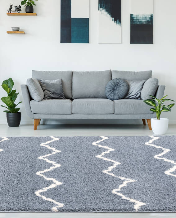 United Weavers Tranquility Blue 10 X 30 Area Rug 1840 20467 24 806-125190 Image 1