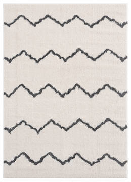 United Weavers Tranquility White Rectangle 5x7 ft  Carpet 125211