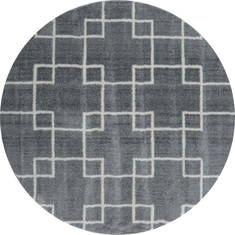 United Weavers Tranquility Grey Round 7'0" X 7'0" Area Rug 1840 20572 88R 806-125230