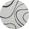 United Weavers Tranquility Grey Round 70 X 70 Area Rug 1840 20677 88R 806-125254 Thumb 0