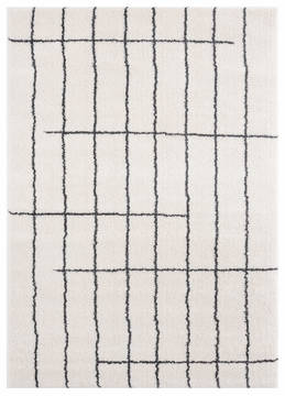 United Weavers Tranquility White Rectangle 5x7 ft  Carpet 125277