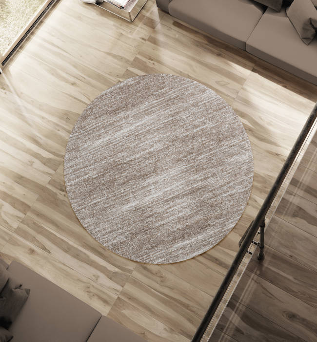 United Weavers Tranquility Beige Round 70 X 70 Area Rug 1840 20826 88R 806-125284 Image 1