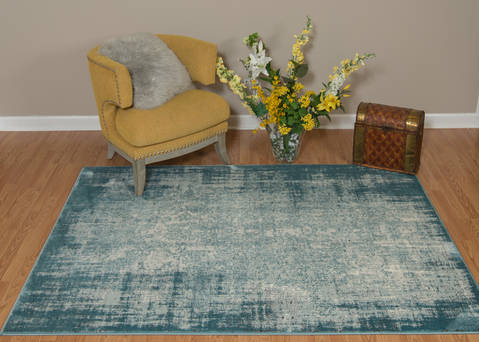 United Weavers Weathered Treasures Blue 10 X 30 Area Rug 1800 40463 24 806-125326 Image 1