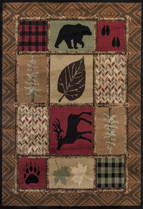 United Weavers Woodside Multicolor Runner 10 X 70 Area Rug 712 30375 28 806-125347 Image 0