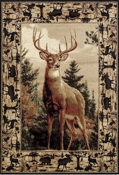 United Weavers Woodside Multicolor 1'0" X 3'0" Area Rug 712 31375 24 806-125398